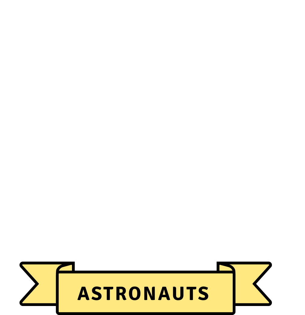 astronaut silhouette